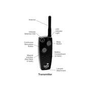 Waterproof Remote Dog Training Collar with 15 Stimulation Levels & Beeper