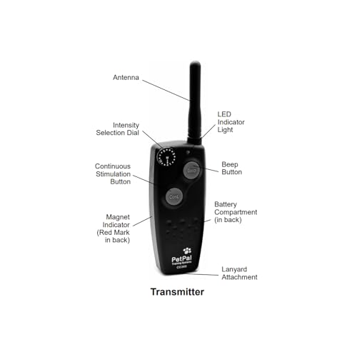 Waterproof Remote Dog Training Collar with 15 Stimulation Levels & Beeper