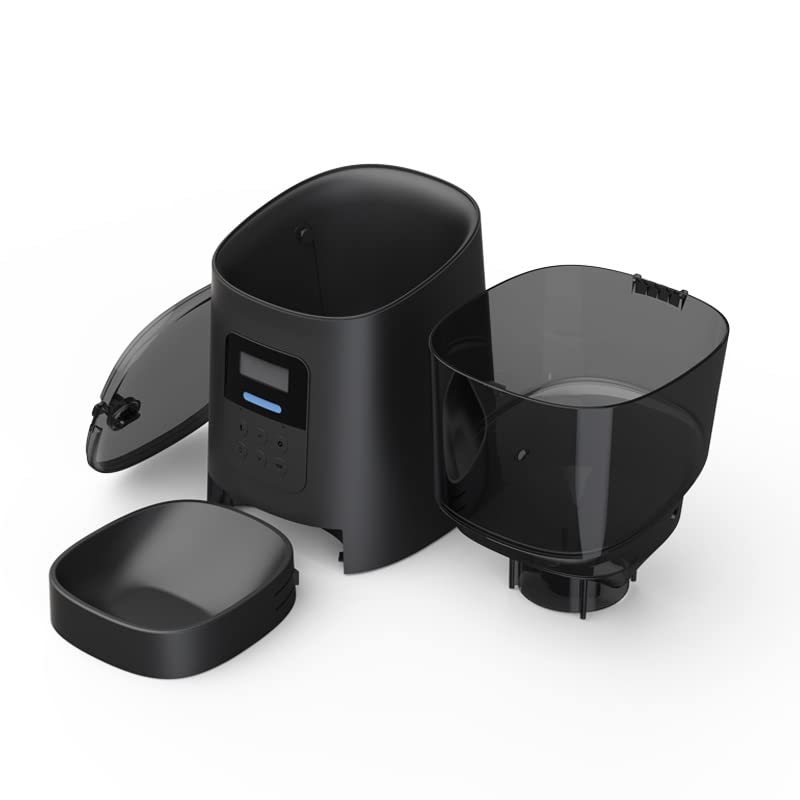 Smart Automatic Pet Feeder for Cats & Dogs with Large Capacity