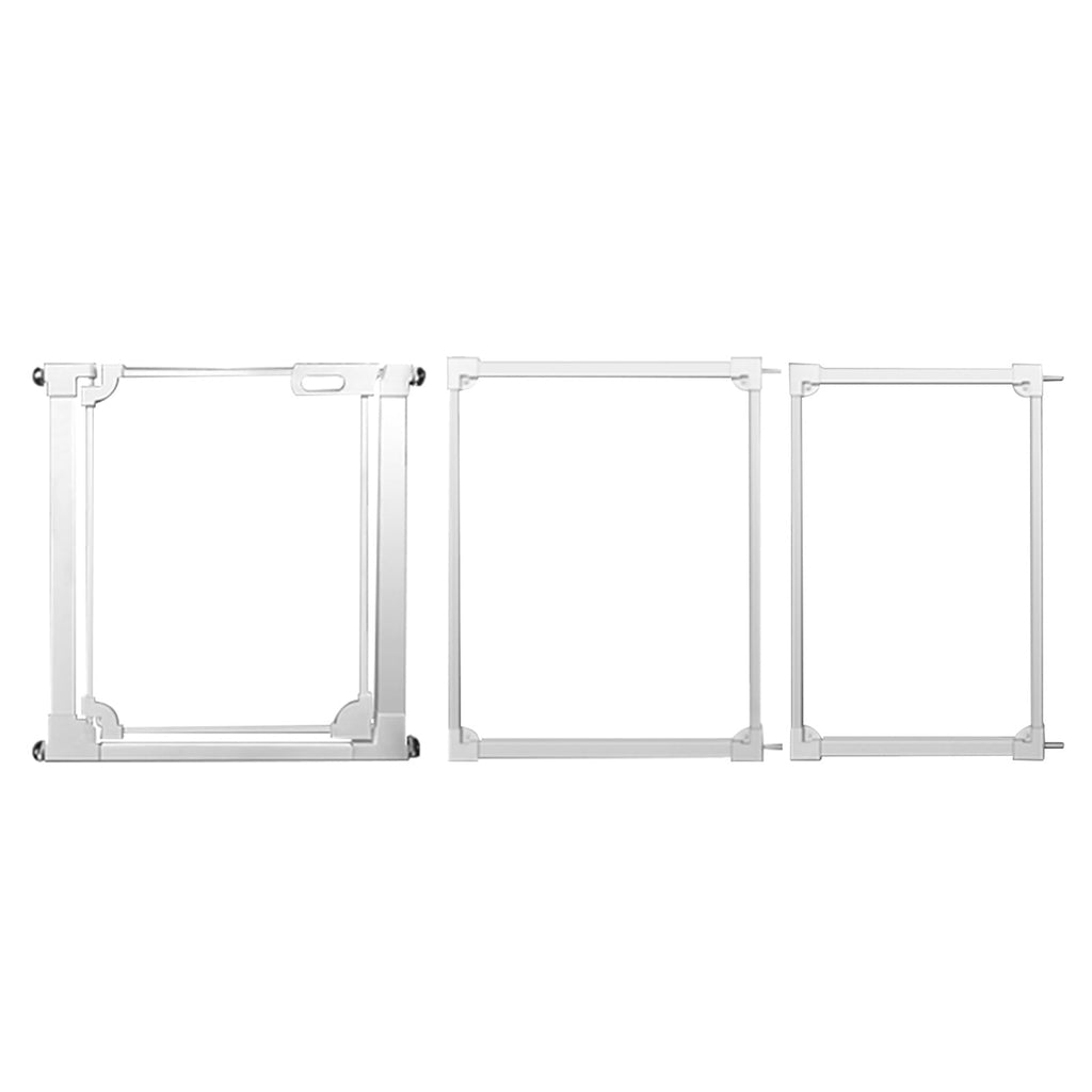 Clear Acrylic Pet Gate with Auto-Close & Hold Open Feature