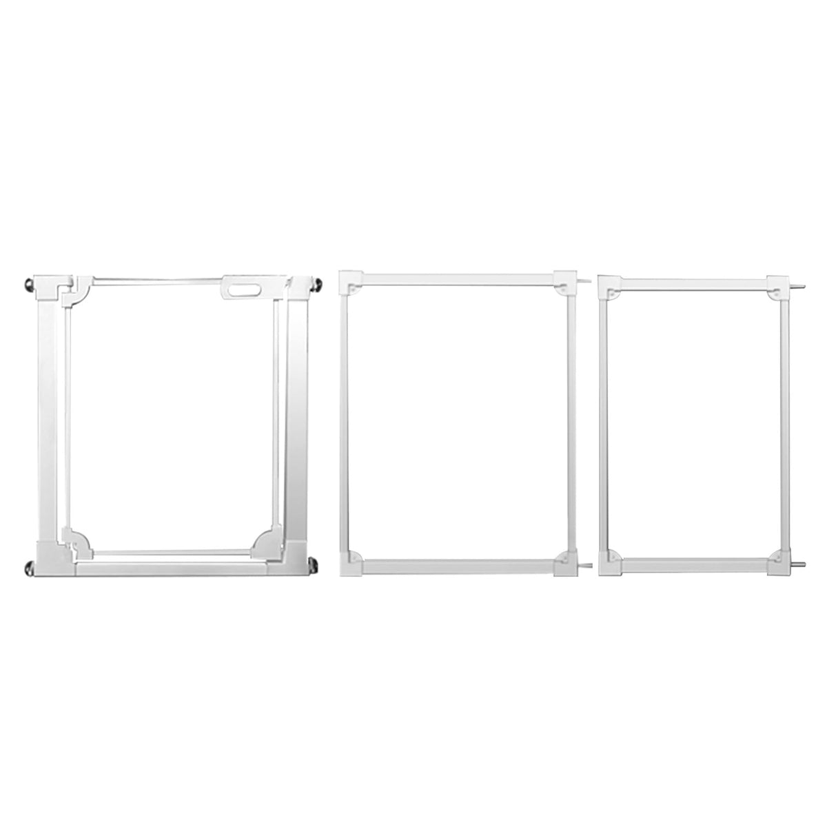 Clear Acrylic Pet Gate with Auto-Close & Hold Open Feature