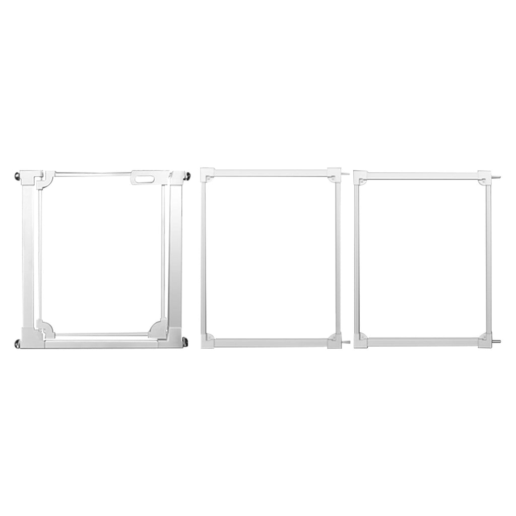 Clear Acrylic Pet Gate with Auto-Close & Hold Open Feature