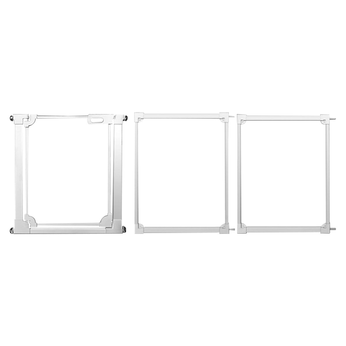 Clear Acrylic Pet Gate with Auto-Close & Hold Open Feature