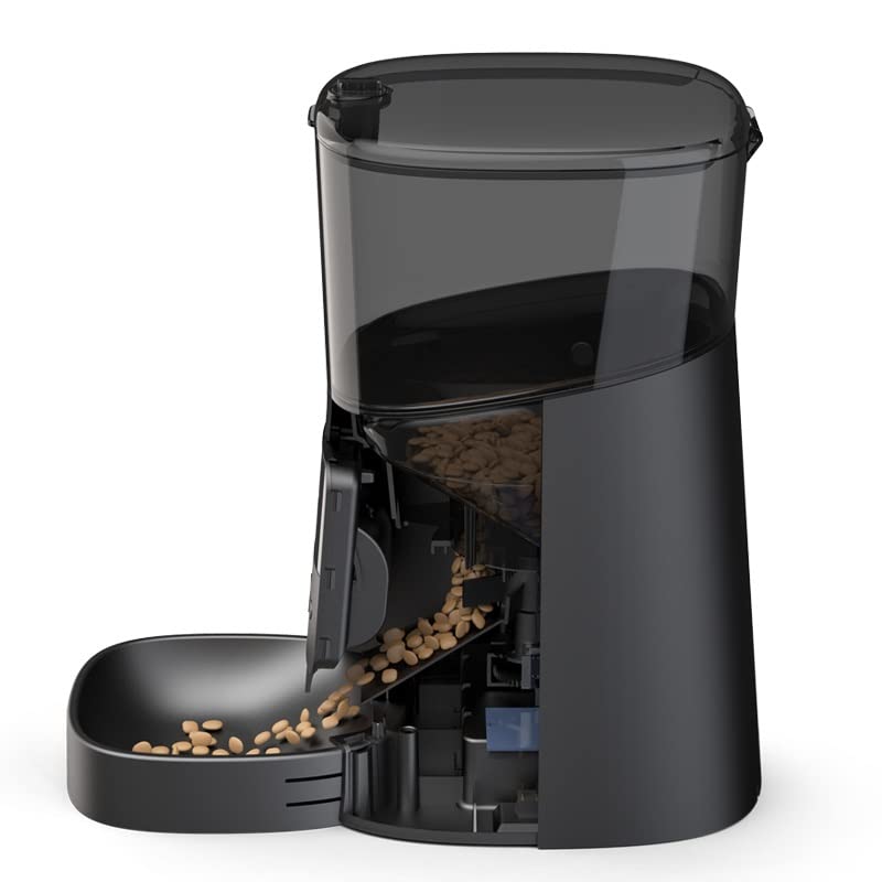 Smart Automatic Pet Feeder for Cats & Dogs with Large Capacity