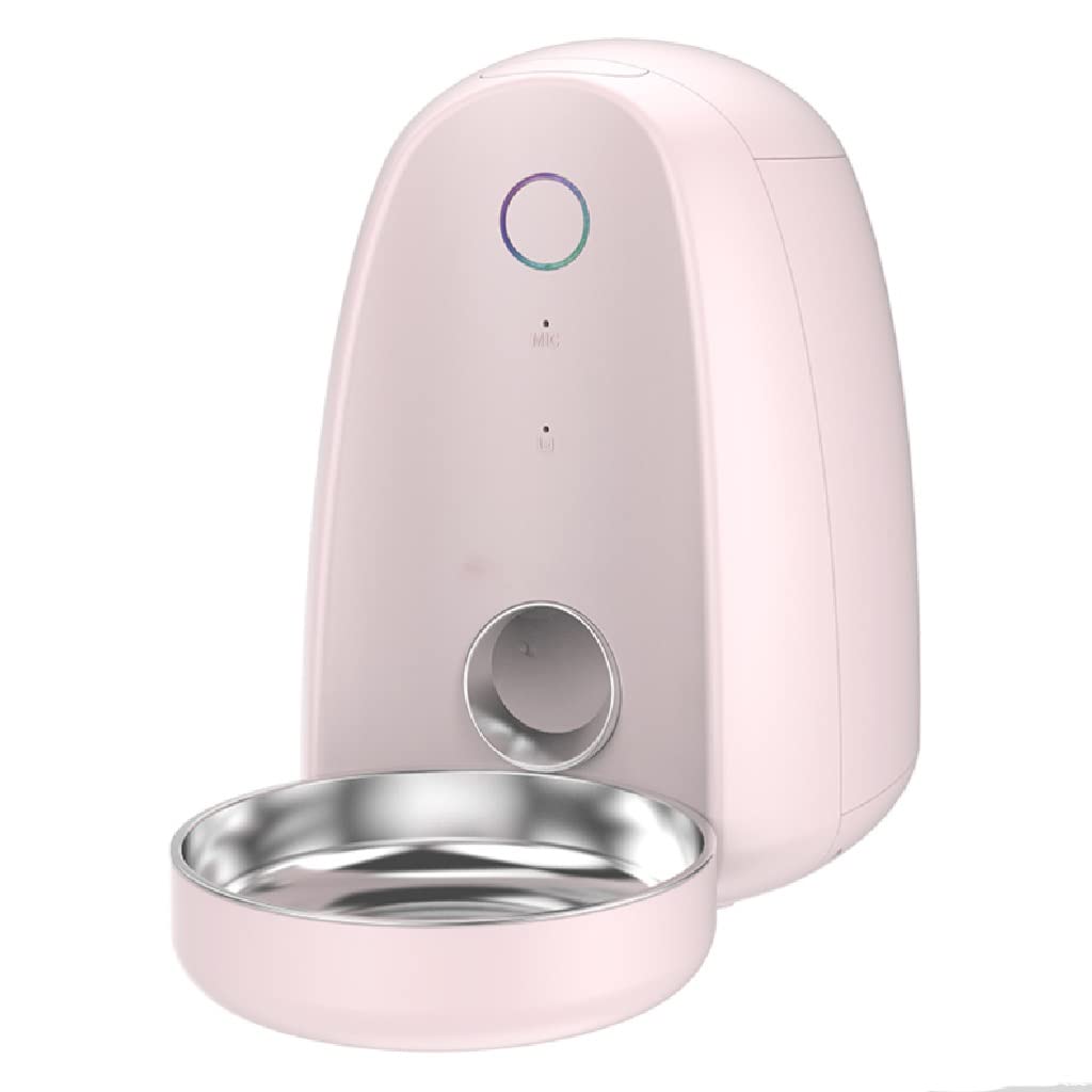 Smart Automatic Pet Feeder with Video Monitor & Slow Feed Bowl, 2L