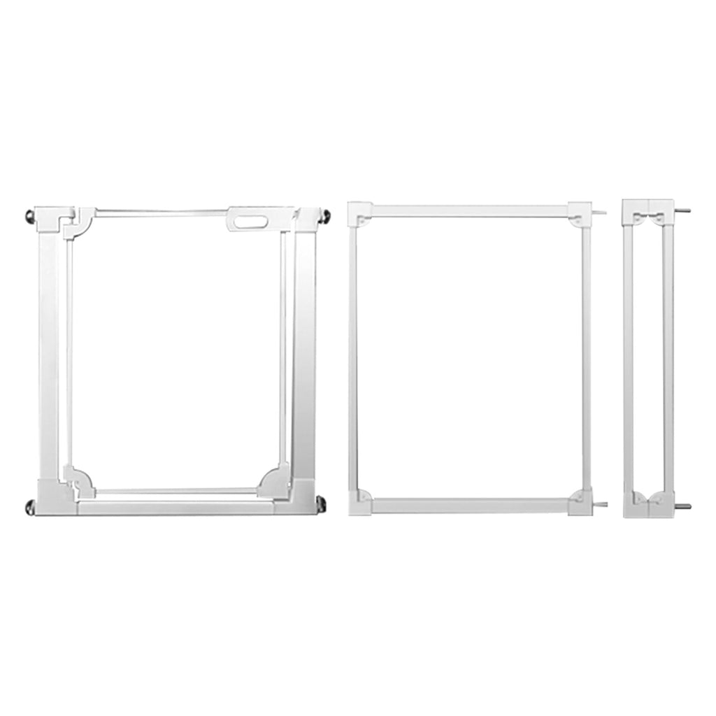 Clear Acrylic Pet Gate with Auto-Close & Hold Open Feature