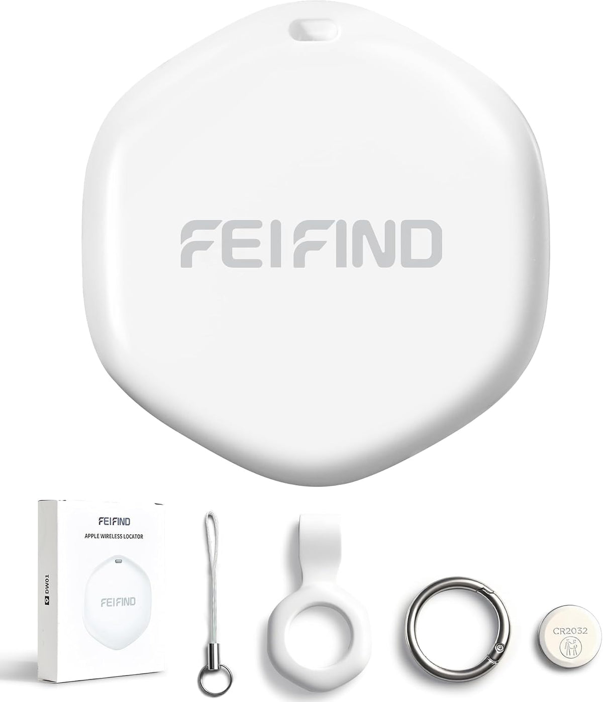 Air Tracker Tags-(iOS Only), MFi Certified Works with Apple Find My