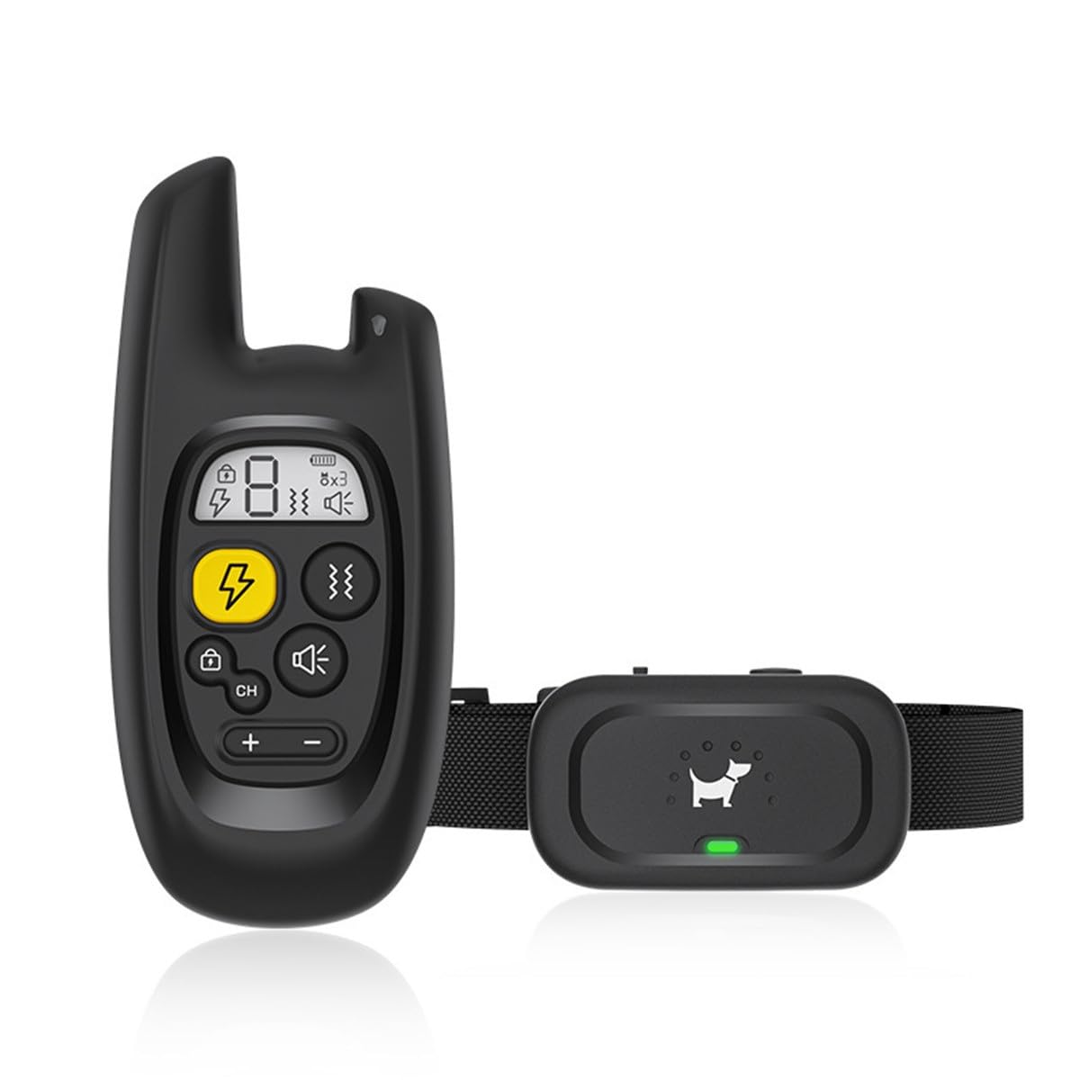 Rechargeable Waterproof Dog Training Collar with Remote Control