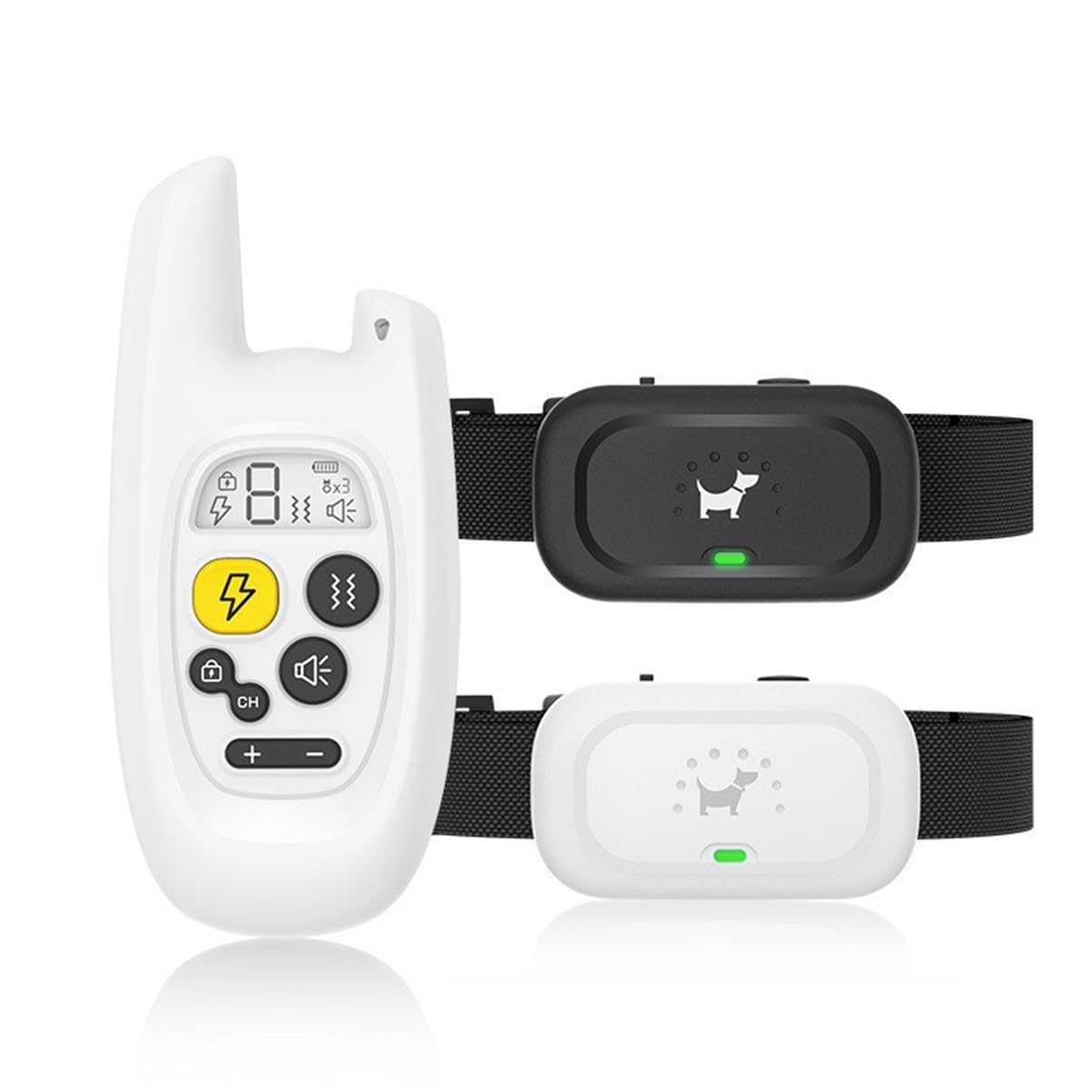 Rechargeable Waterproof Dog Training Collar with Remote Control