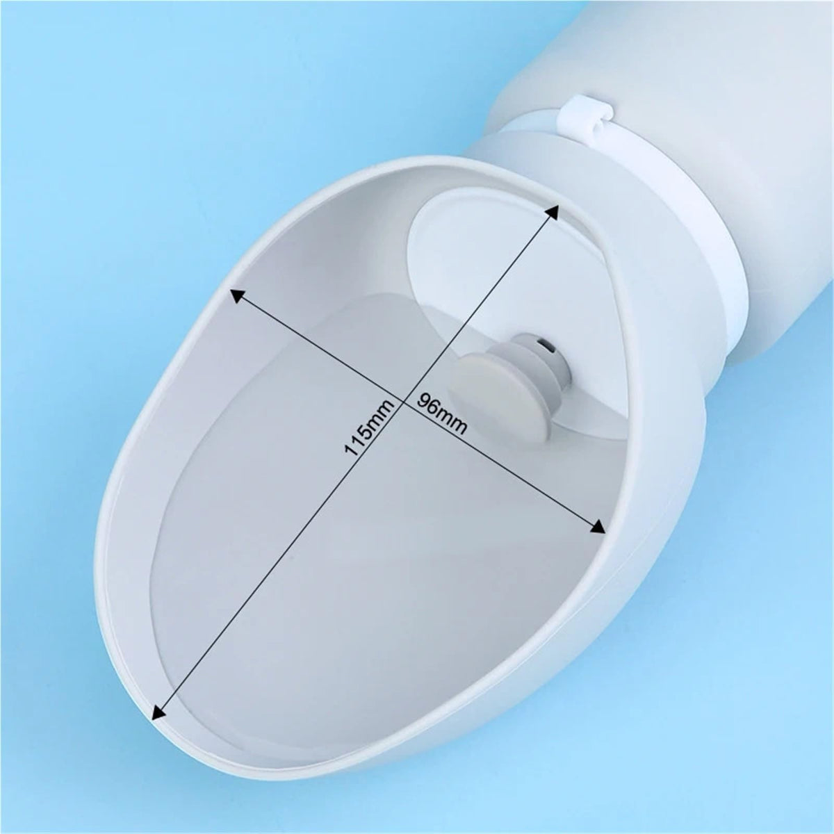 Portable Foldable Pet Water Bottle for Dogs and Cats-550ml Silicone Feeder