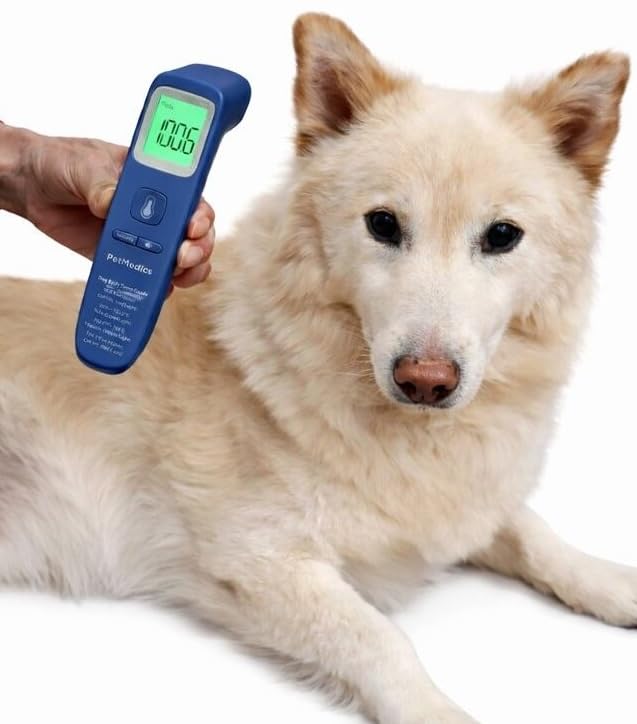 Non-Contact Pet Thermometer for Dogs & Cats with Digital Display