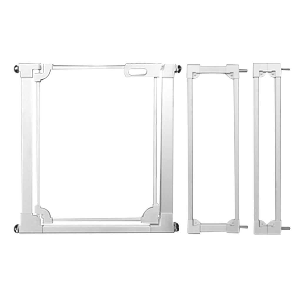 Clear Acrylic Pet Gate with Auto-Close & Hold Open Feature