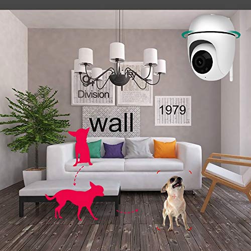 1080P Mini CCTV Security Camera with Auto Tracking & IR Night Vision