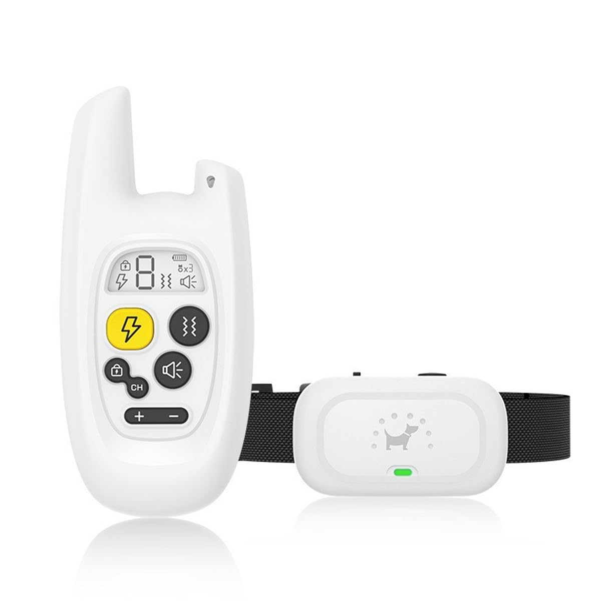 Rechargeable Waterproof Dog Training Collar with Remote Control