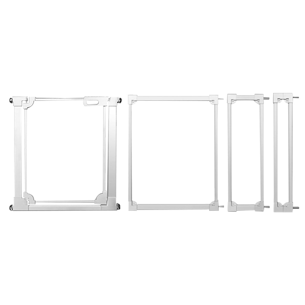 Clear Acrylic Pet Gate with Auto-Close & Hold Open Feature