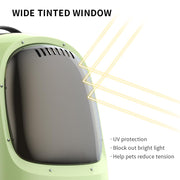 Smart Pet Backpack Carrier with Fan & Light, Airline Approved Design