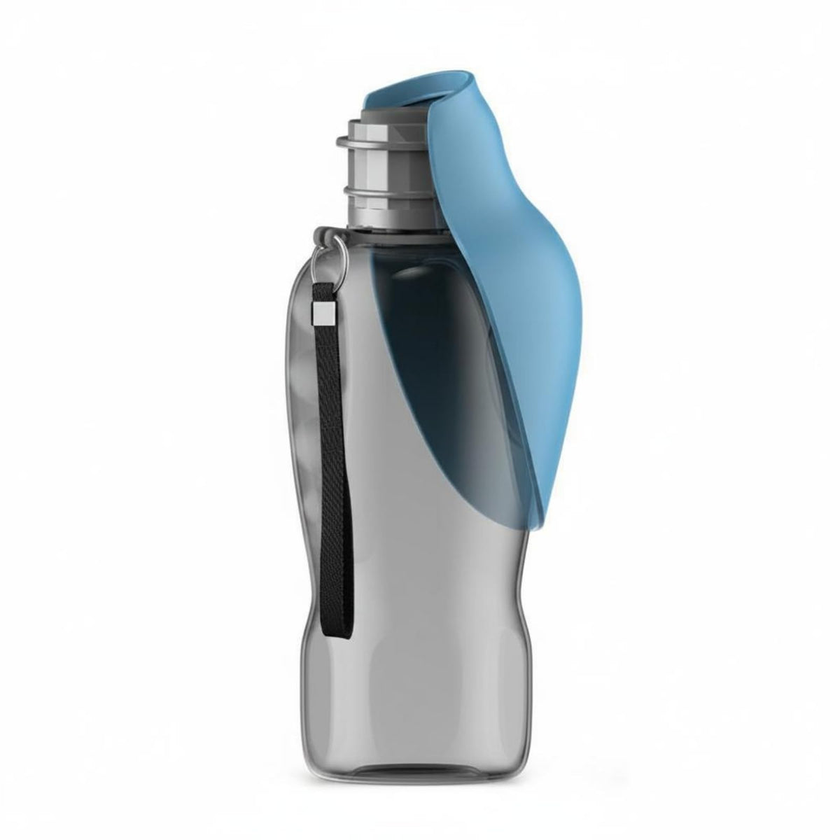 Portable Dog Water Bottle with Flip Lid for Outdoor Travel & Walks