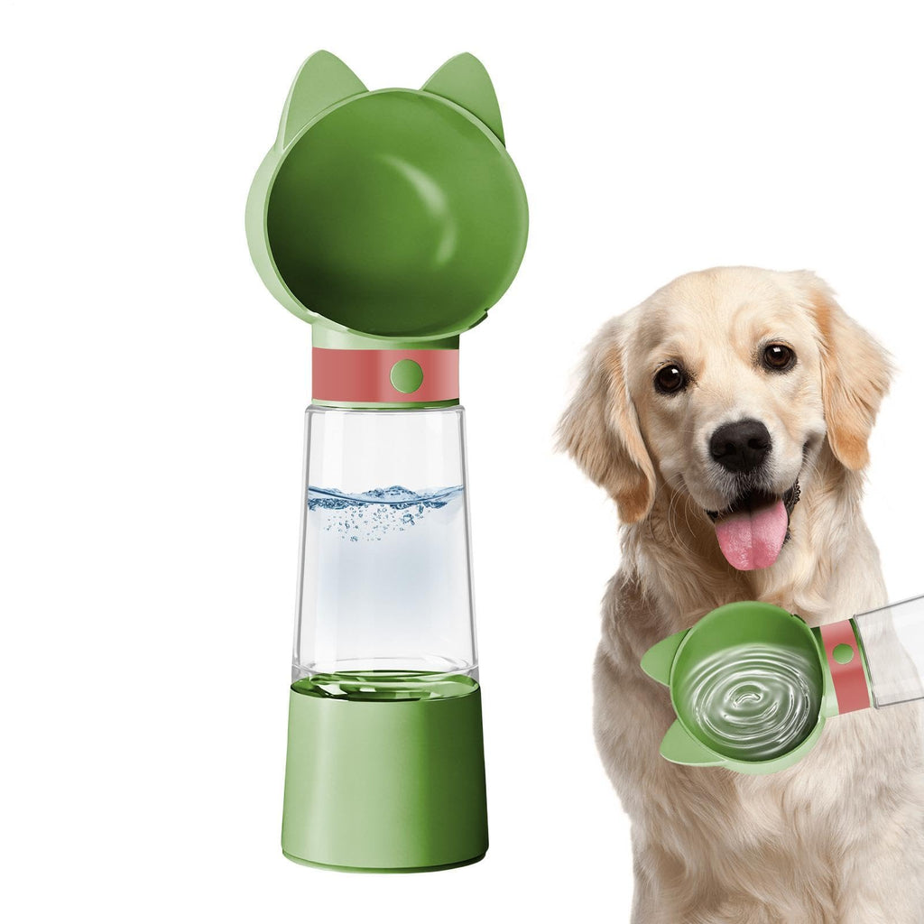 Dog Water Bottle 2-in-1 Leak Proof Portable Drinking Tools