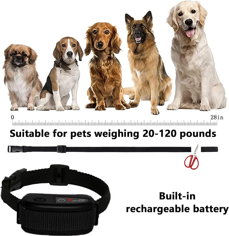 Indoor Wireless Pet Barrier System with Rechargeable Training Collar