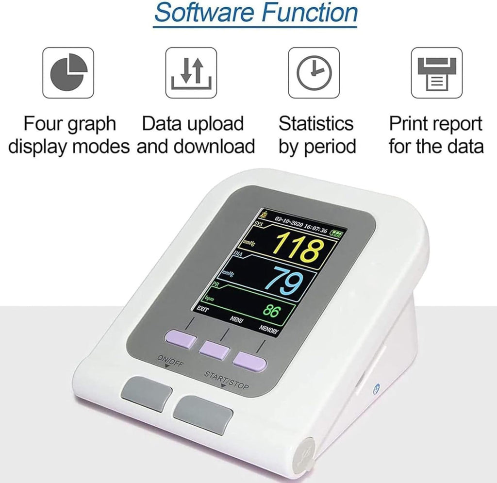 Digital Veterinary Blood Pressure Monitor with 3 Cuffs & LCD Display