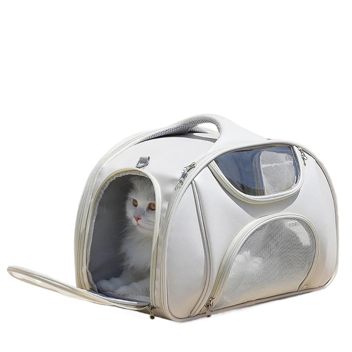Expandable XXL Pet Carrier Backpack with 600D Oxford Fabric