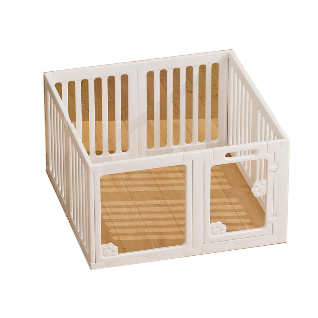 Modular Indoor Dog Playpen with Adjustable Fence Panels