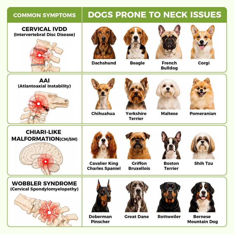 Dog Neck Support Brace for Large Breeds, Cervical Recovery Collar
