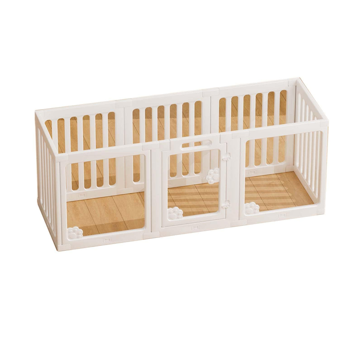 Modular Indoor Dog Playpen with Adjustable Fence Panels