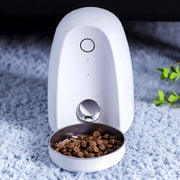 Smart Automatic Pet Feeder with Video Monitor & Slow Feed Bowl, 2L