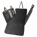 Waterproof Hard Bottom Dog Car Seat Cover with Scratch Protection