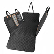 Waterproof Hard Bottom Dog Car Seat Cover with Scratch Protection