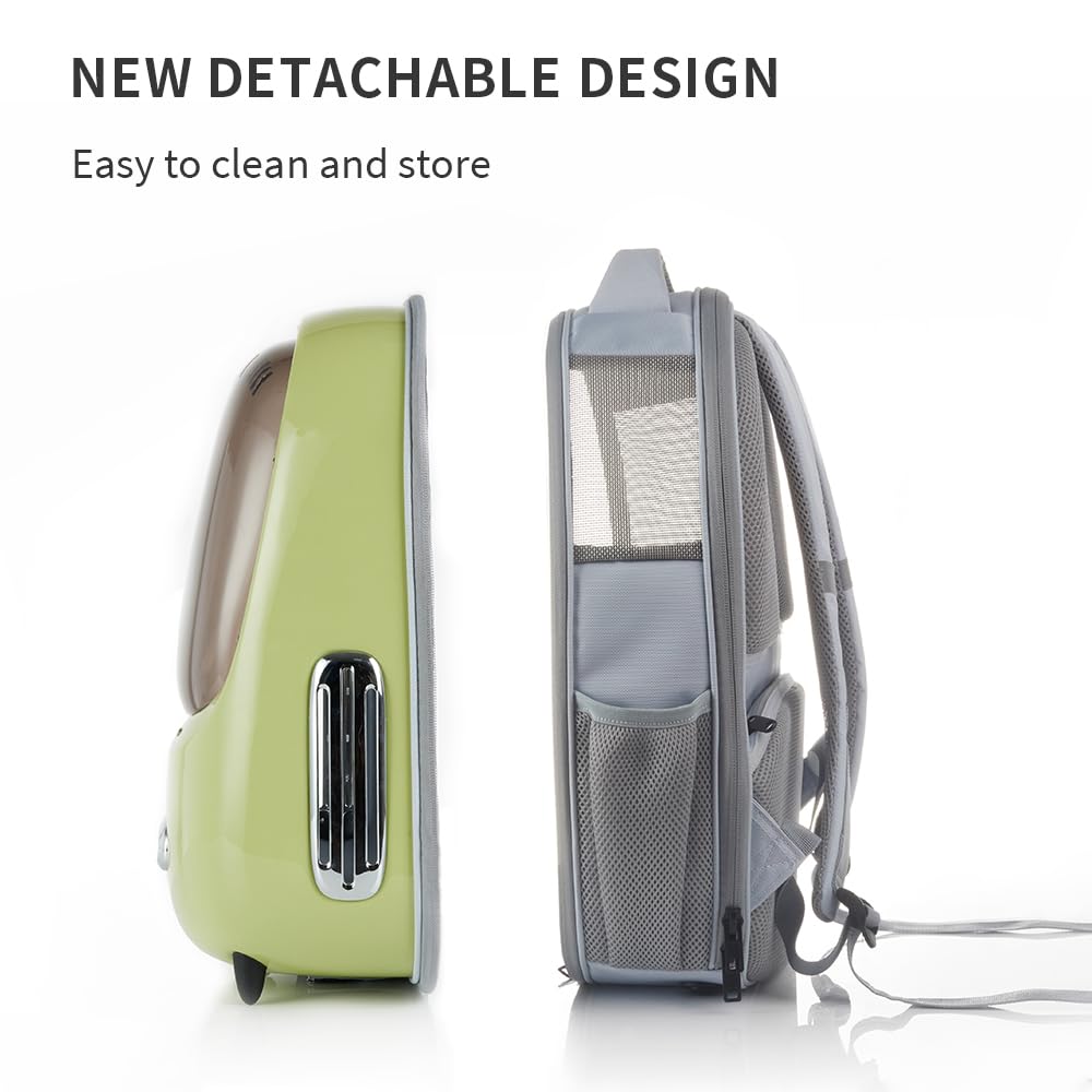 Smart Pet Backpack Carrier with Fan & Light, Airline Approved Design