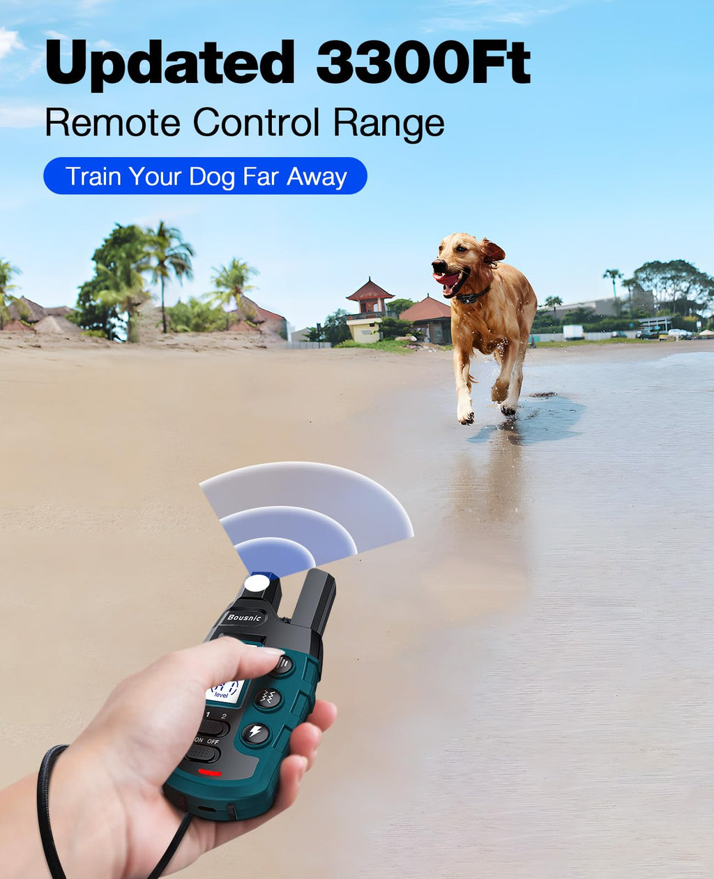 Bousnic Dog Training Collar with Remote
