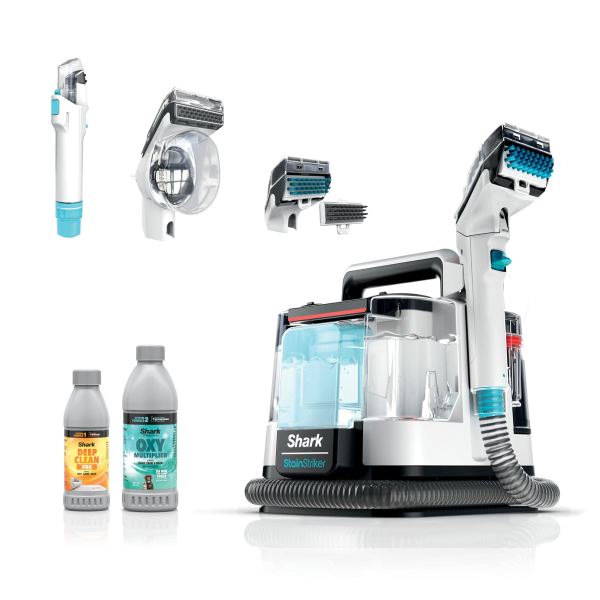 Portable Carpet & Upholstery Cleaner for Stain & Odor Removal