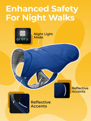 Heated Dog Vest with Battery & Reflective Strips, 4 Heating Zones
