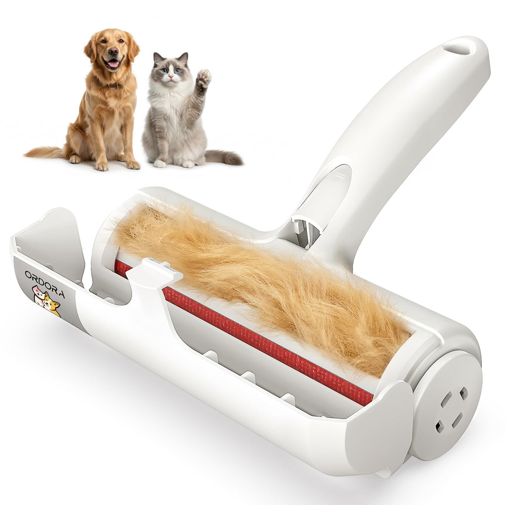 Reusable Pet Hair Remover Roller for Furniture, Carpet & Bedding