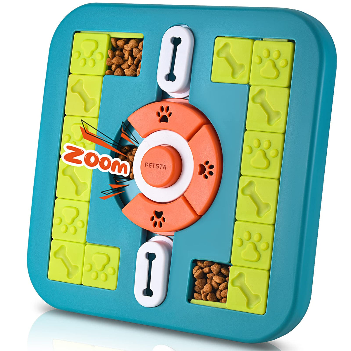Interactive Dog Puzzle Toy with Treat Dispensing for IQ Training & Mental Stimulation