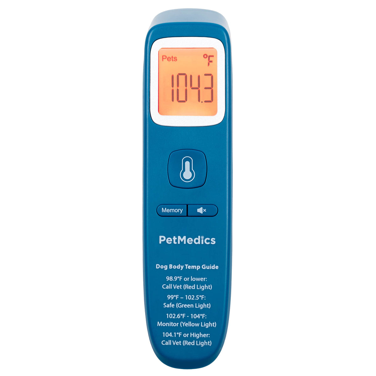 Non-Contact Pet Thermometer for Dogs & Cats with Digital Display