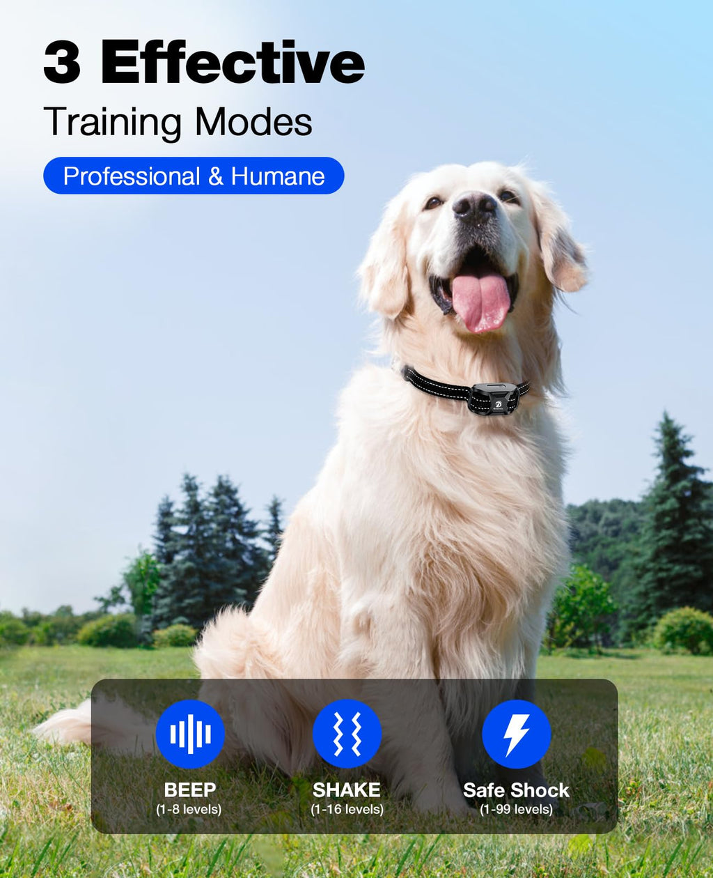 Bousnic Dog Training Collar with Remote
