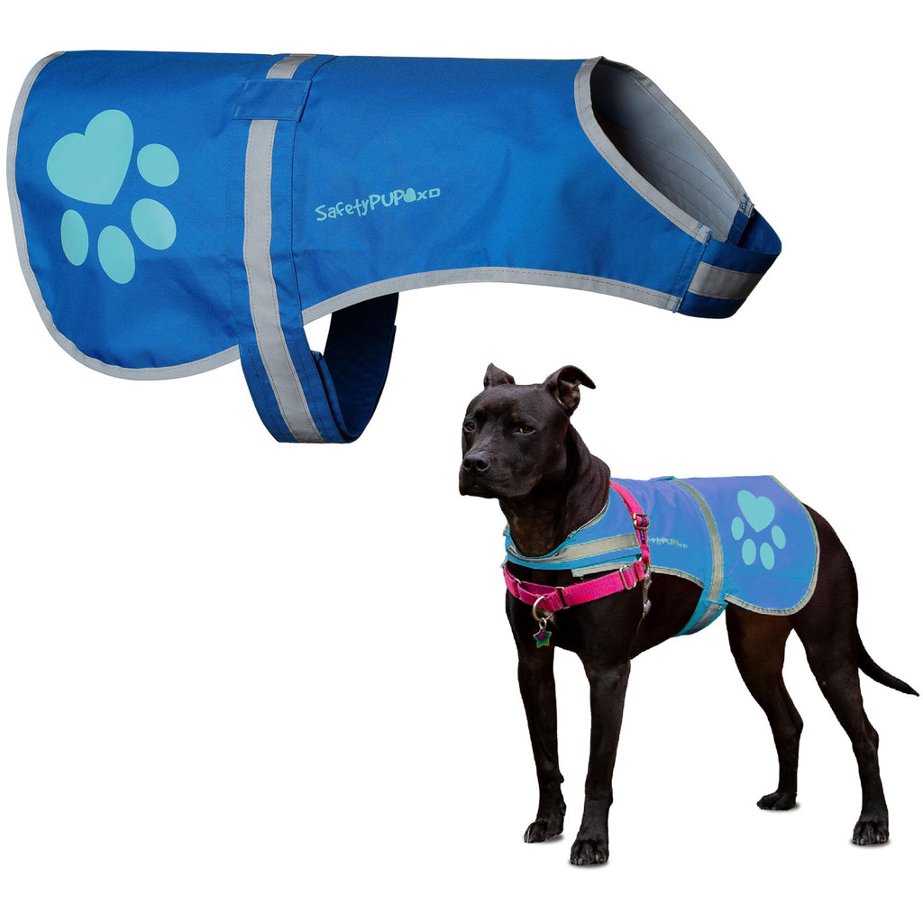 Reflective Dog Vest, Hi Vis Safety Gear for Low-Light Morning & Night Walks
