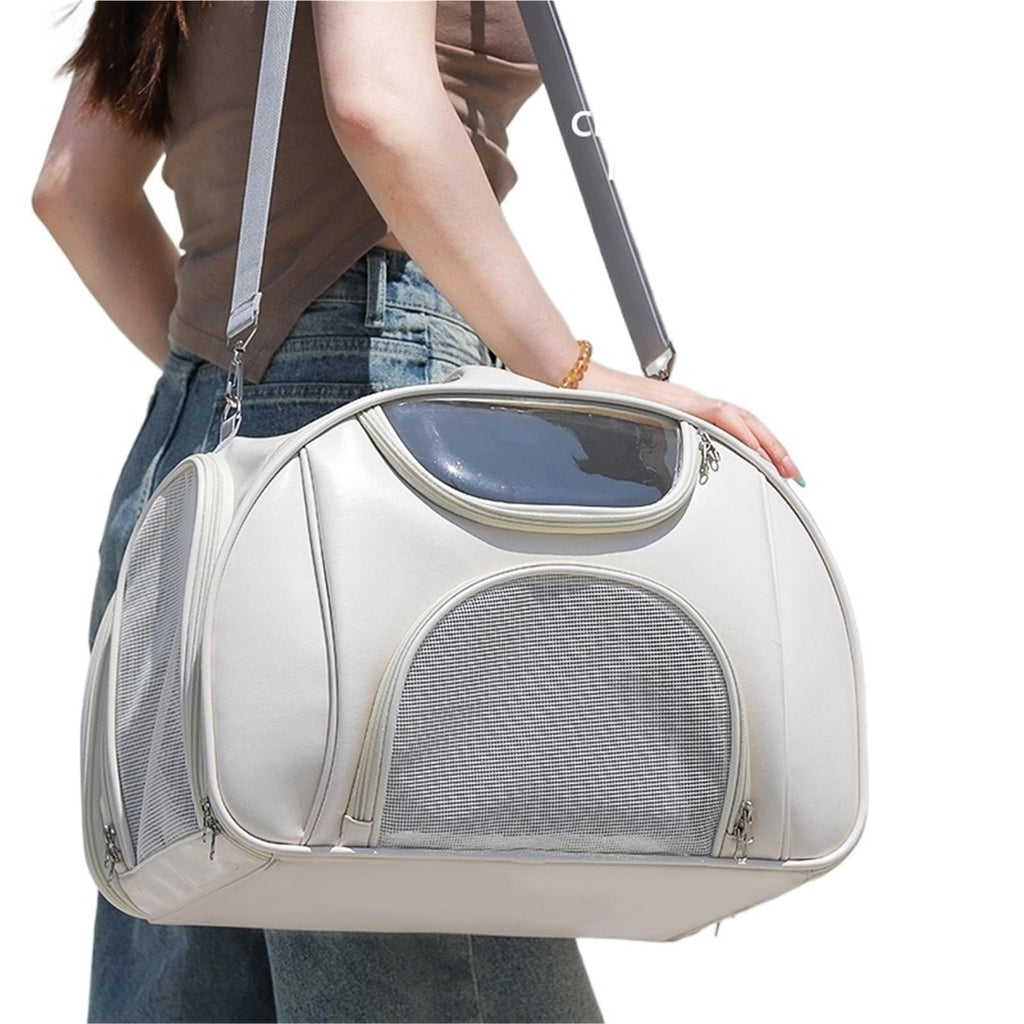 Expandable XXL Pet Carrier Backpack with 600D Oxford Fabric