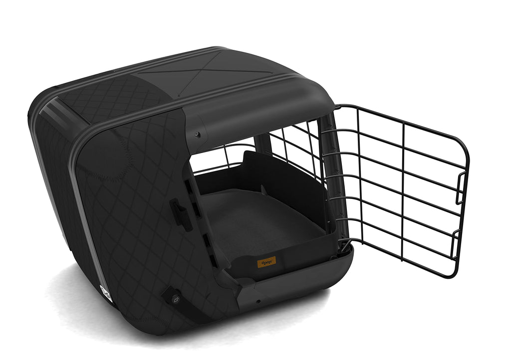 Crash-Tested Pet Car Carrier with ISOFIX & Seat Belt Compatibility, Up to 33 lbs