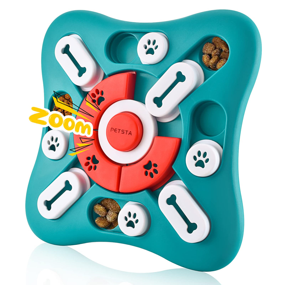 Interactive Dog Puzzle Toy with Treat Dispensing for IQ Training & Mental Stimulation