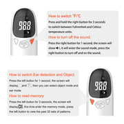1-Second Pet Thermometer for Dogs & Cats, Fast Temperature Monitoring