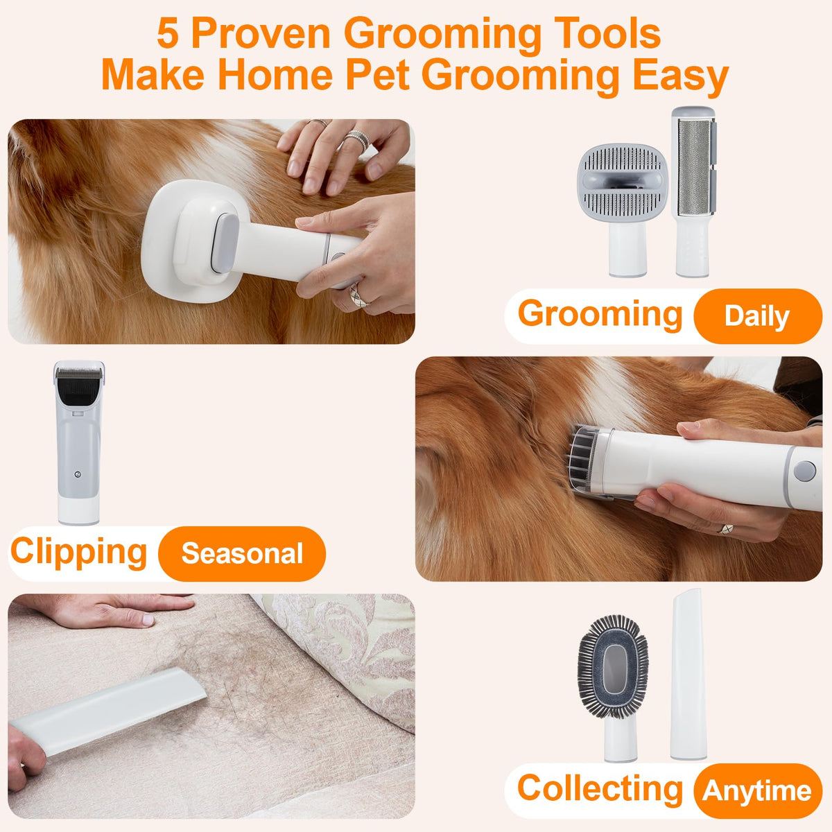 FluffyDream Pet Grooming for Dogs & Cats