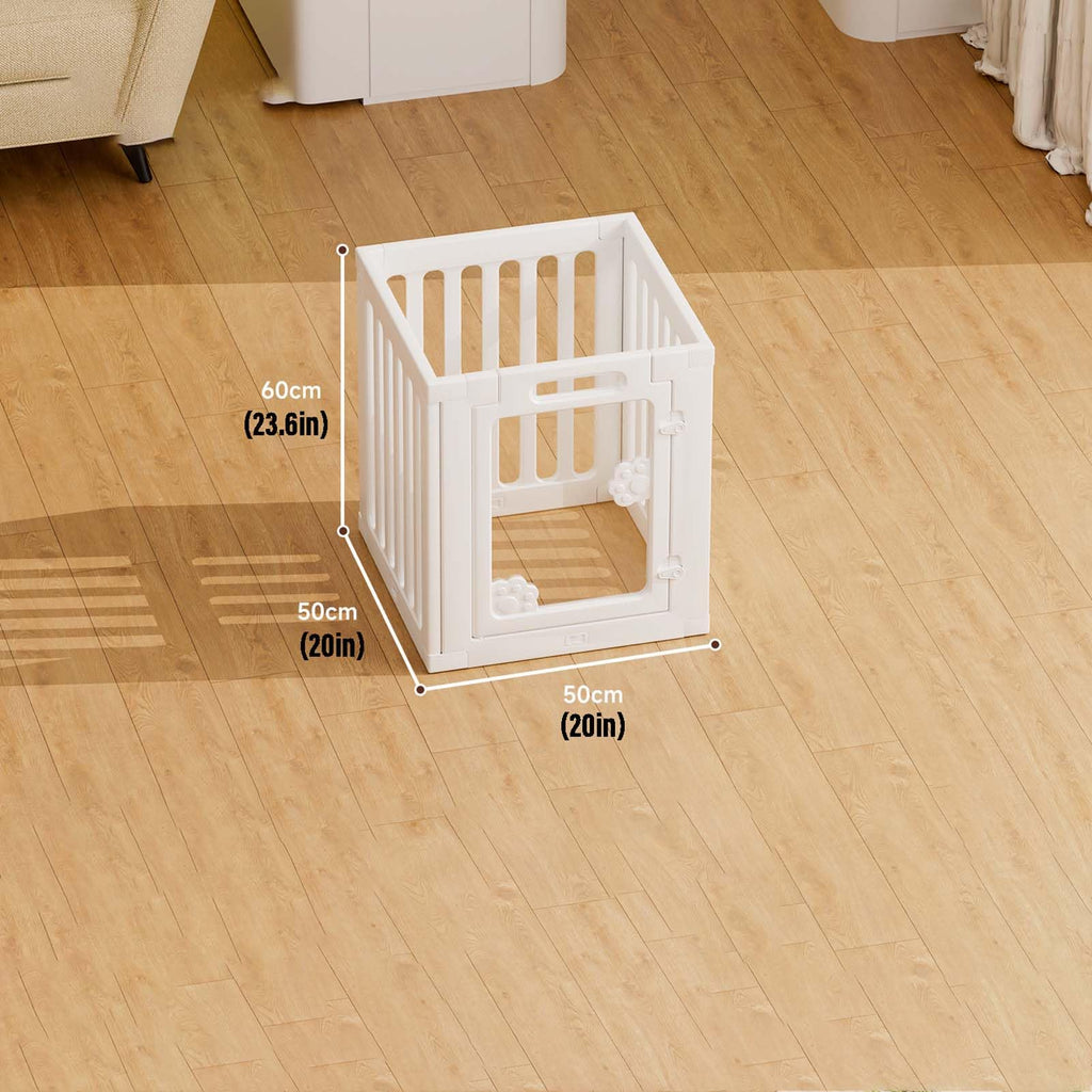 Modular Indoor Dog Playpen with Adjustable Fence Panels