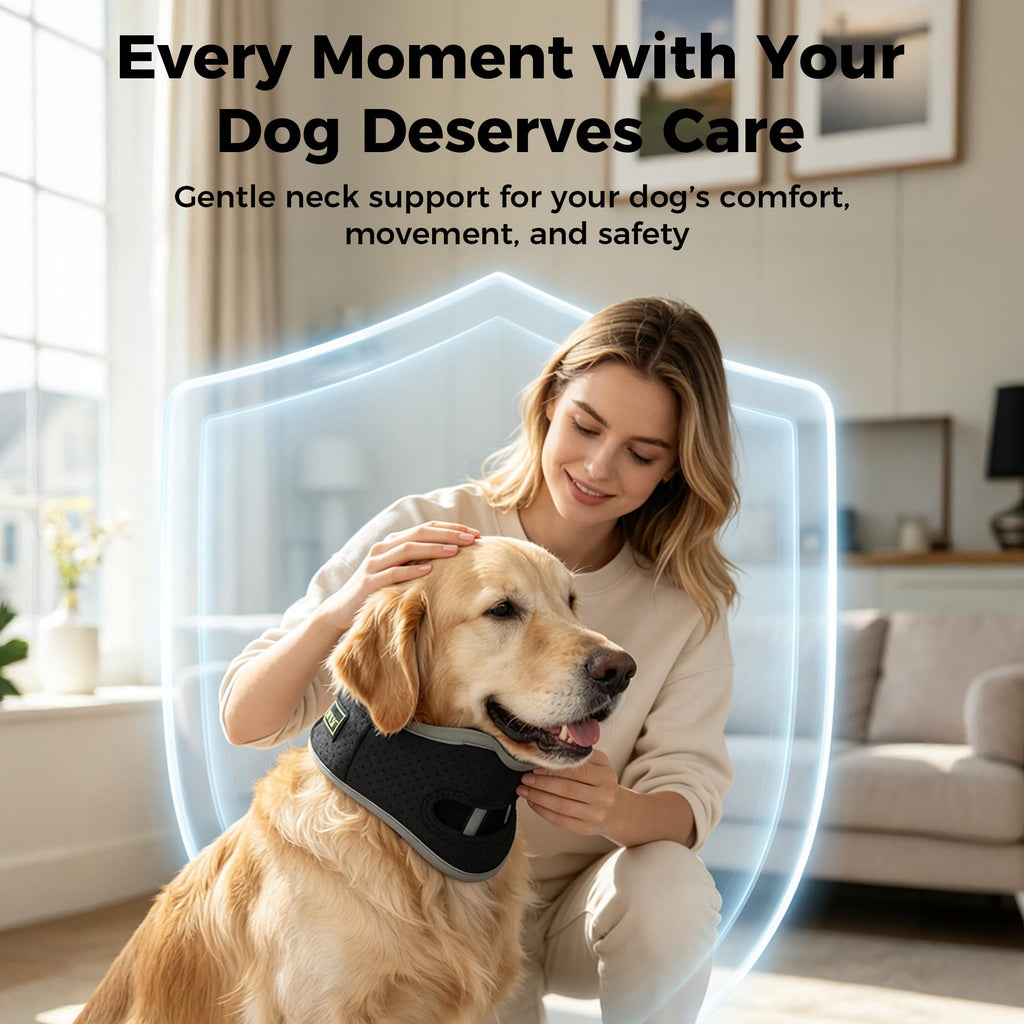 Dog Neck Support Brace for Large Breeds, Cervical Recovery Collar