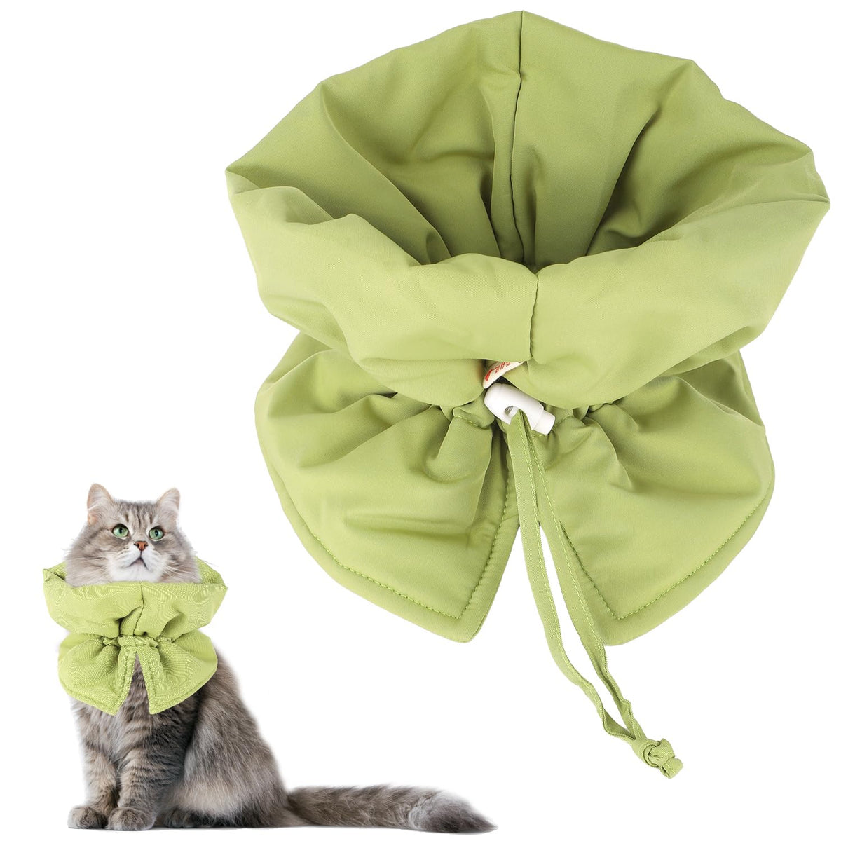 Adjustable Soft Recovery Collar for Dogs & Cats, Waterproof Design