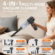 Cordless Handheld Vacuum Cleaner with 23000Pa Suction for Home & Car Cleaning