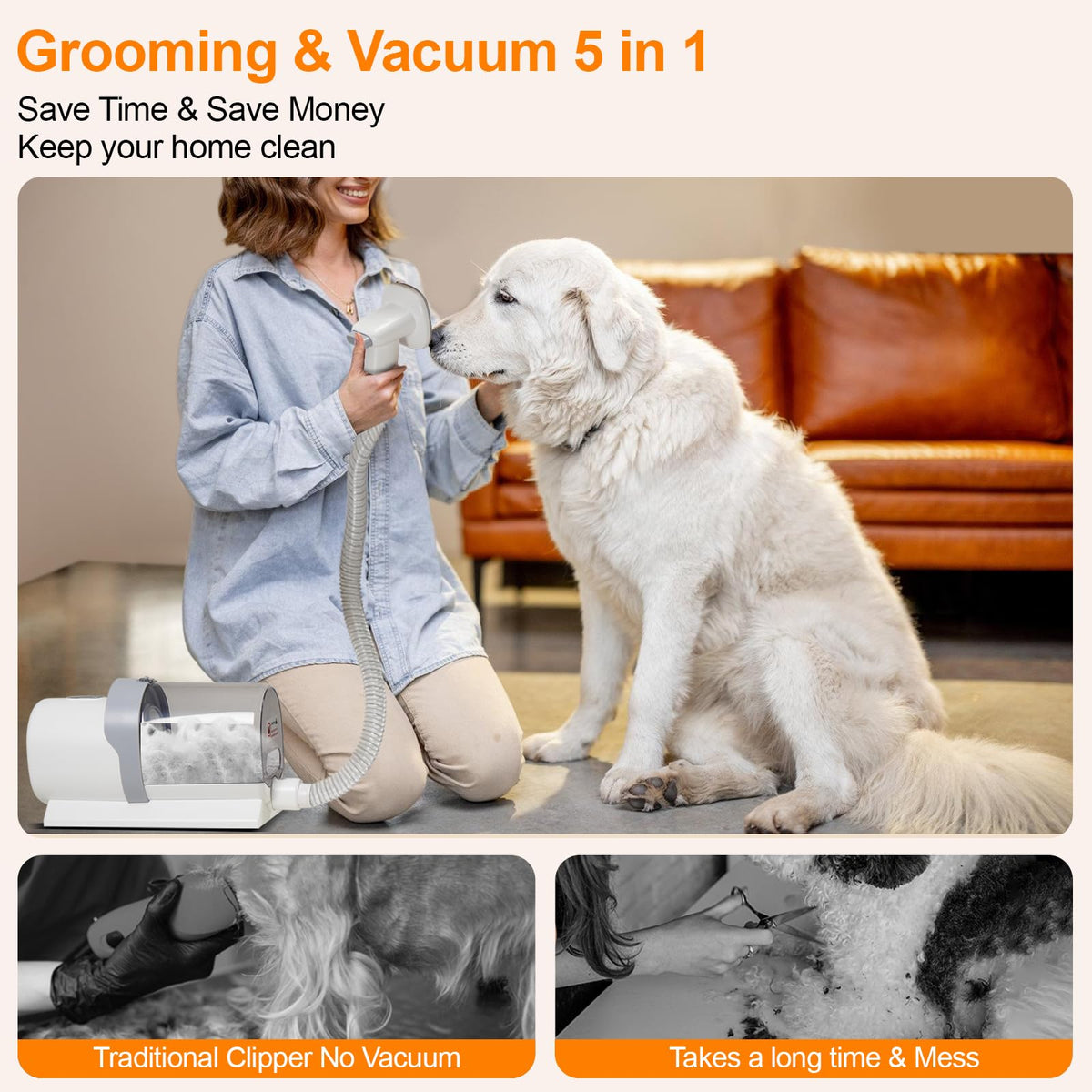 FluffyDream Pet Grooming for Dogs & Cats